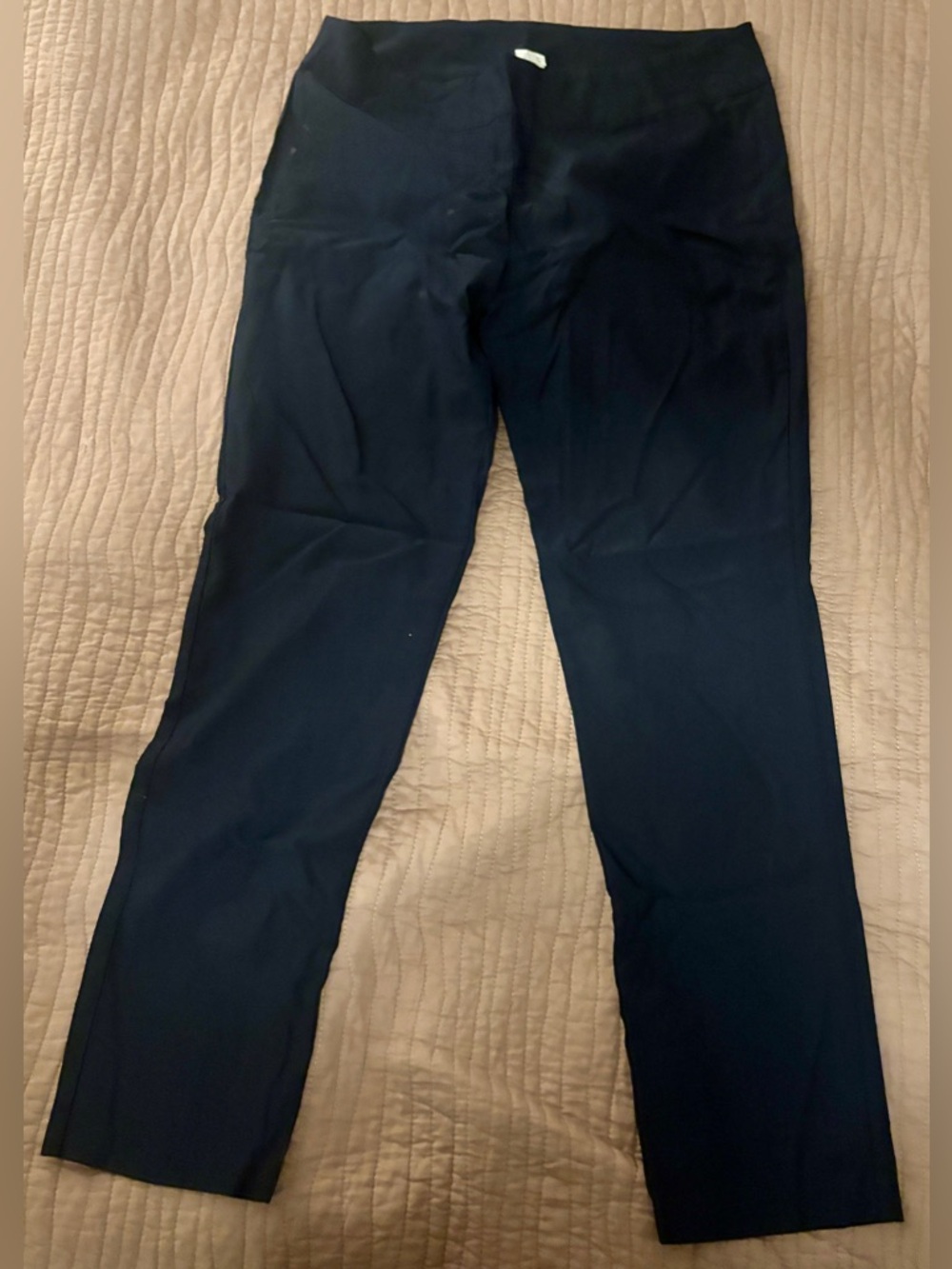 Tribal Straight Leg Pants in Black